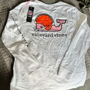 Women’s VV Cleveland browns long sleeve tee